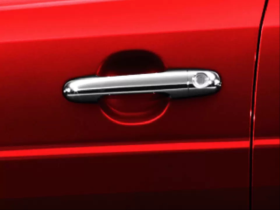 Tay nắm cửa mạ Chrome sang trọng